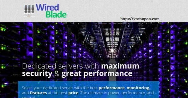 Wired Blade -  特价机 NVMe SSD VPS 仅 $5每月