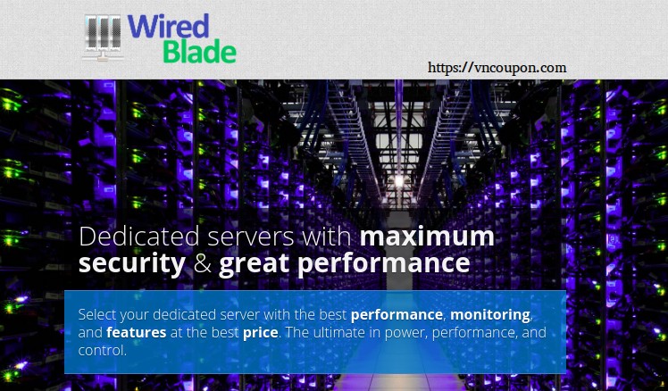 Wired Blade –  特价机 NVMe SSD VPS 仅 $5每月