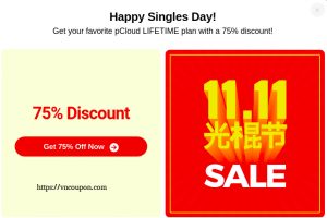 [Singles Day 11.11] pCloud – 优惠75% Premium Cloud Storage Plan