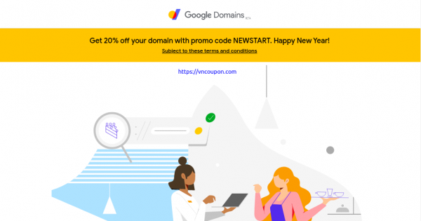 Google 域名 - 优惠20% for New 域名 Registration