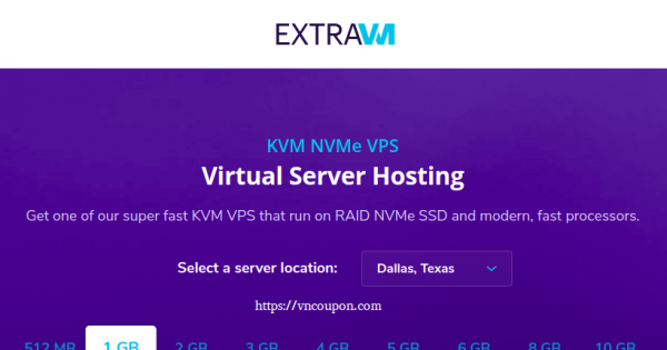 ExtraVM - Ryzen KVM VPS 最低 $5每月 in Moscow, Russia