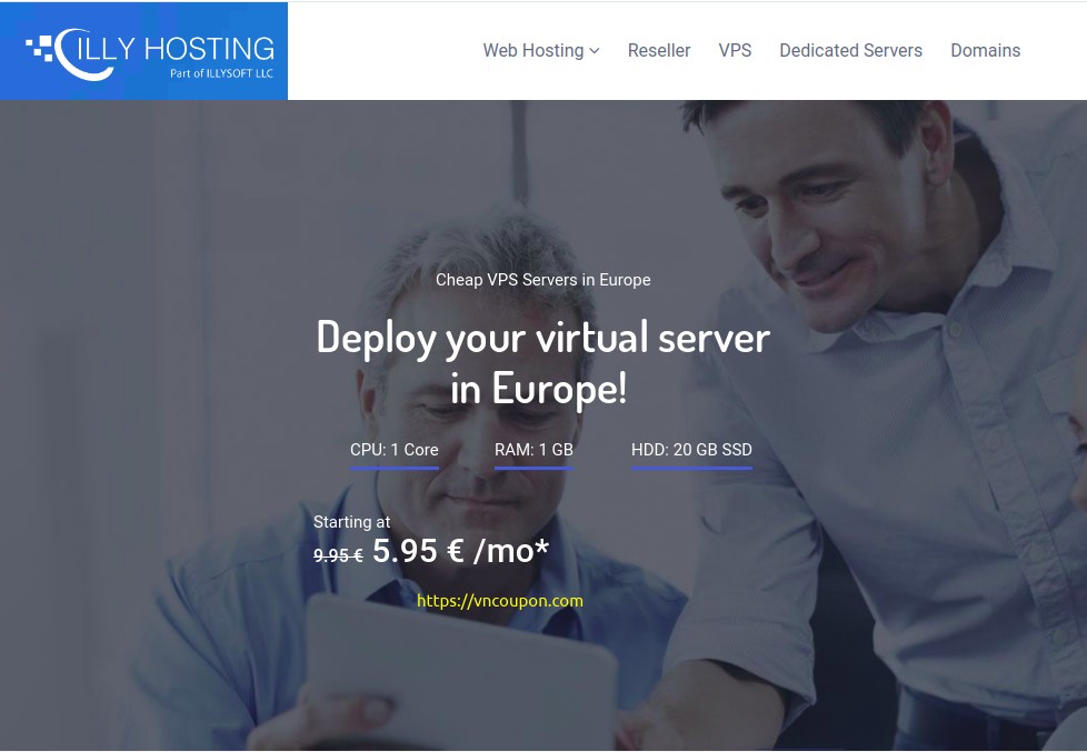 IllyHosting – 1GB内存VPS 仅 1€每月 (First Month)