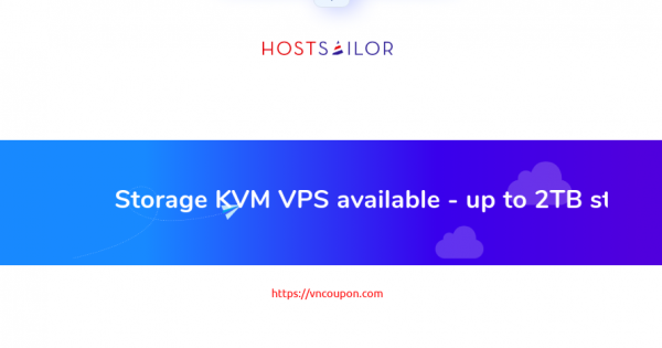HostSailor - 特价机 KVM & XEN VPS 最低 $1每月