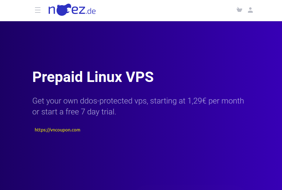 noez.de – 特价机 KVM/LXC VPS 最低 €3.50每月 hosted in Frankfurt/Germany