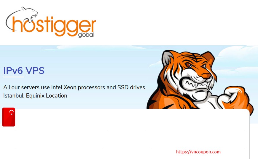 Hostigger – IPv6 VPS 最低 $1每月 (1GB RAM) – Windows / Linux OS
