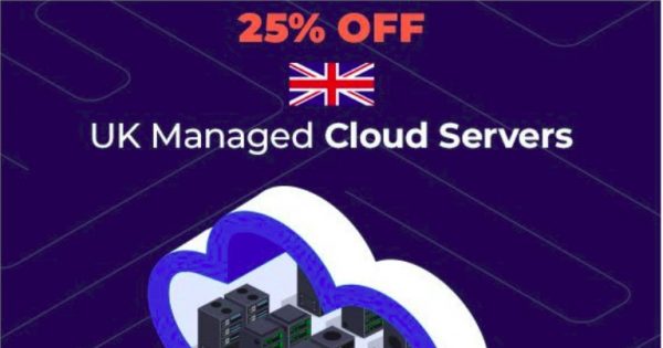 eUKhost - 优惠35% UK Managed 云服务器