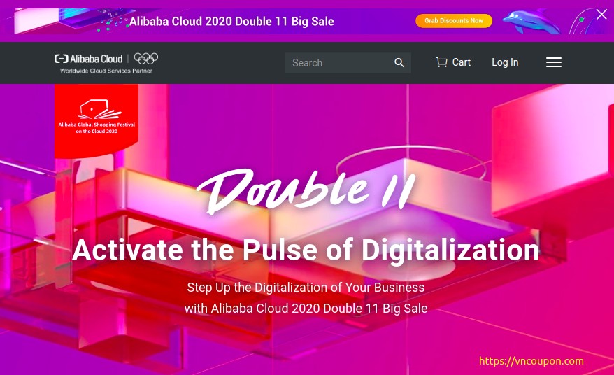 [11.11 Deals] Alibaba Cloud 2020 Double 11 Big Sale – Register、Receive $ 50 优惠券 – 优惠50% on top-selling products
