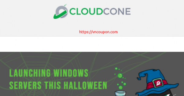 CloudCone – Exclusive Windows 云服务器 提供 – 优惠20% in the first month!