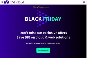 OVHCloud 黑色星期五 2020 sale has begun! 特价机 独服 最低 €27.99 – 免费赠送$200 to try Public Cloud – 优惠50% VPS – 优惠97% 域名 – 优惠40% 虚拟主机