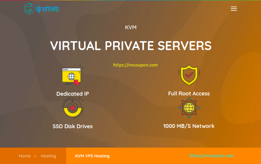 DesiVPS Holiday Sales – 特价机 KVM VPS 最低 $20每年