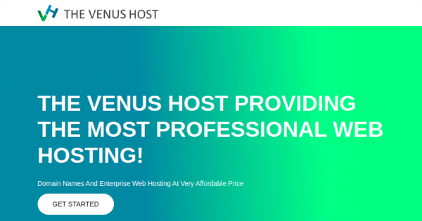 The Venus Host – 特价机 虚拟主机 仅 $2.44每月!