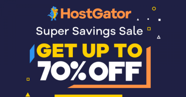 HostGator Super Savings Sale - 优惠70% 虚拟主机