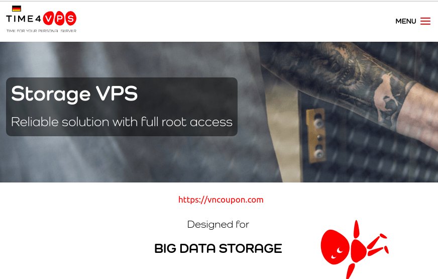 Time4VPS – 优惠50% 永久折扣 on Storage VPS 最低 €15每年