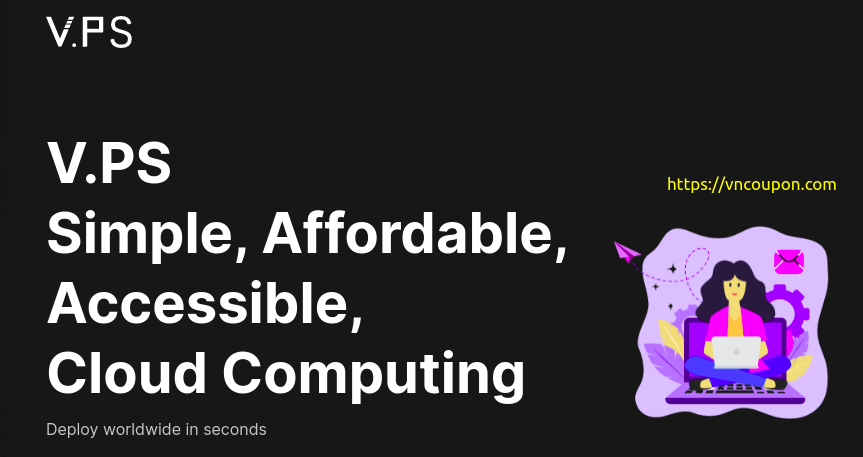 V.PS – 优惠20% KVM VPS 最低 €4.76每月