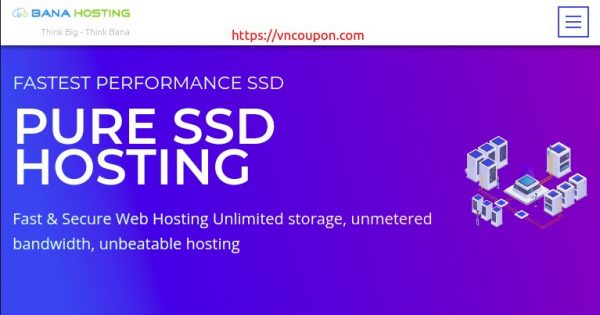 BanaHosting – 90% 一次性折扣 虚拟主机套餐 for 仅 $0.99 the first month