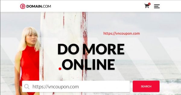 [Back to School] 域名.com - Get 10 off when you spend $50 or more