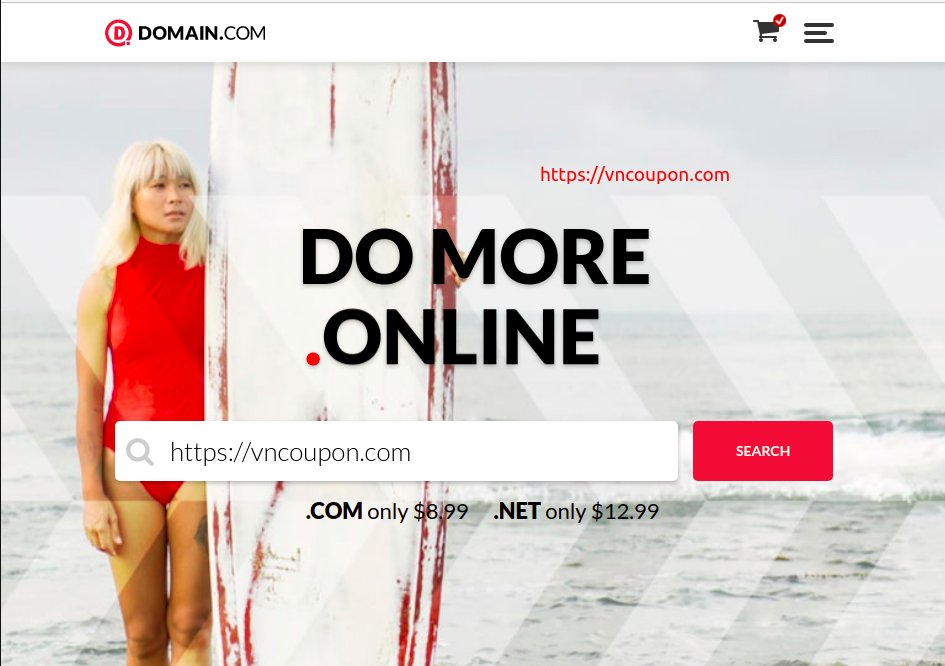 [Back to School] 域名.com – Get 10 off when you spend $50 or more