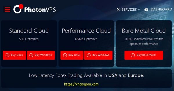PhotonVPS - 优惠20% NVME Cloud VPS 最低 $5每月