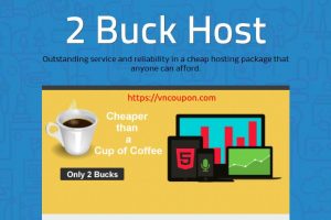 2 Buck Host – $2每月 虚拟主机 提供 – 免费.com 域名