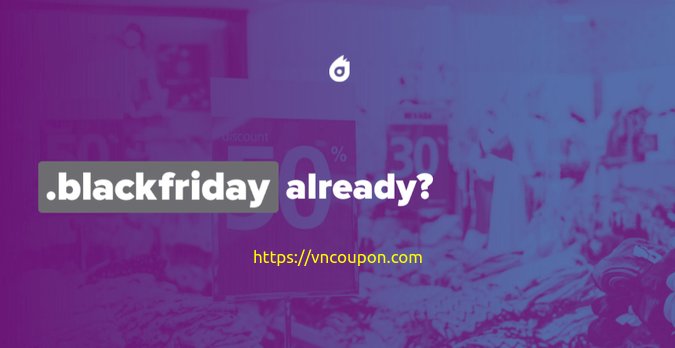 Get .BLACKFRIDAY 域名 on Sale for $29.99 at Dynadot!