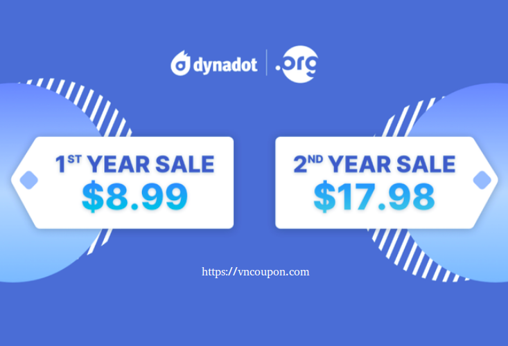 Get a .ORG 域名 for 仅 $6.99 from Dynadot!
