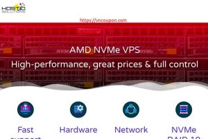 Hostio Solutions – AMD NVMe VPS 提供 最低 $5每月