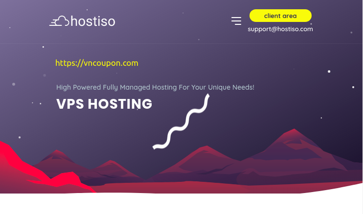 Hostiso – 优惠90% Managed VPS Offers