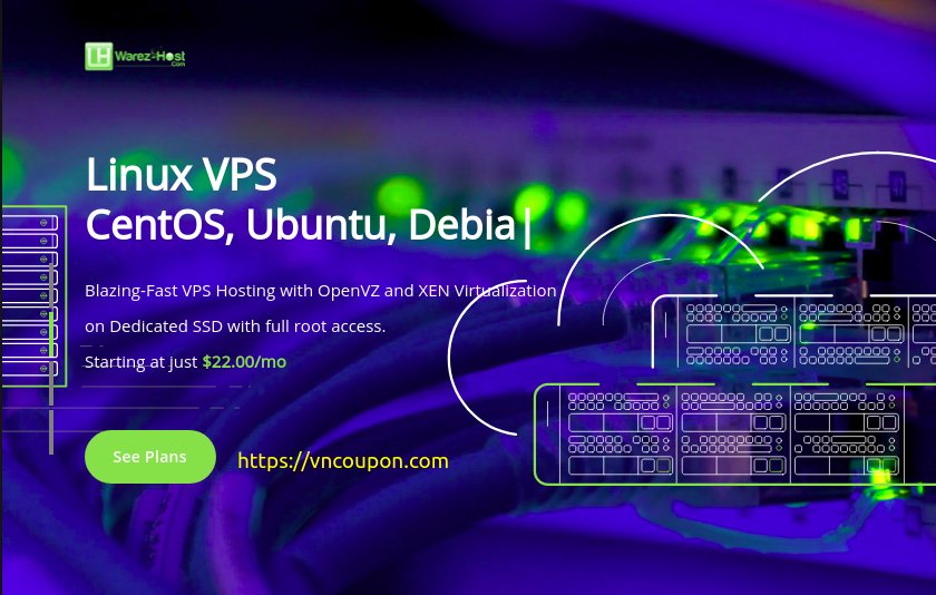 Warez Host – 优惠15% Offshore VPS in Netherlands, Bulgaria & Russia