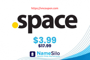 Get your .SPACE 域名 for $3.99 at NameSilo!