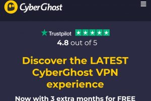 [黑色星期五 2021] CyberGhost VPN – 优惠83% 2-year plan + 3 months free