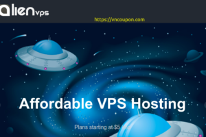AlienVPS – 特价机 KVM VPS for $5每月