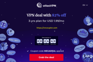 节省 82%! Get 3 years of AtlasVPN for just $1.99每月