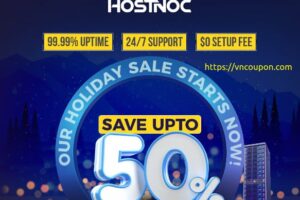 HostNOC Holiday Sale – 最高优惠50% 独服