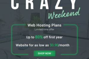 [Crazy Weekend] Stablehost – 优惠80% 虚拟主机