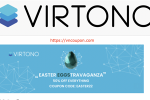 [Easter Sale] Virtono – 优惠50% any service