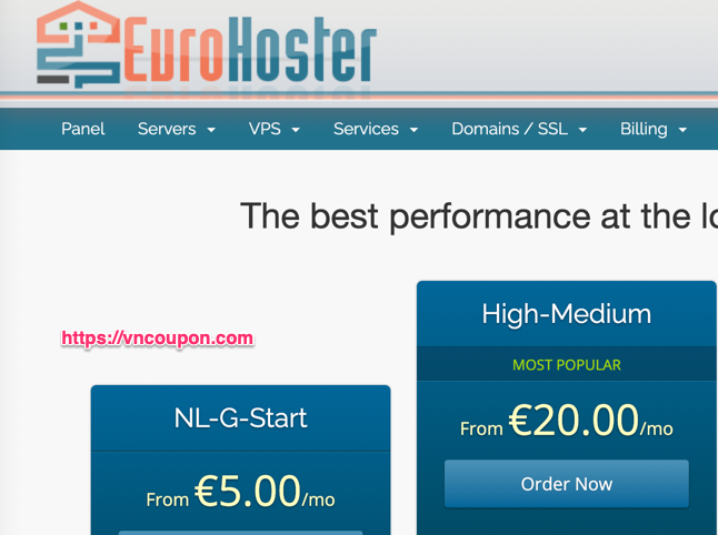 EuroHoster 60%折扣 on Storage VPS – Exciting Offers!
