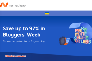 [Blogger’s Week Sale] Namecheap – 最高优惠97% 域名 & 优惠67% Hosting