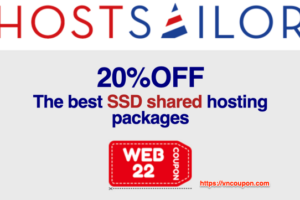 HostSailor – 20%OFF The best SSD 虚拟主机 packages!