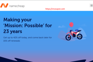 Namecheap Company Birthday 提供 Anniversary Deals – 优惠42% 域名 流量 or registration