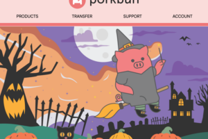 Porkbun Some Spooky Season Savings! 域名 优惠信息