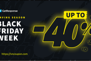 GetResponse 黑色星期五 & 网络星期一节日! 最高优惠40%