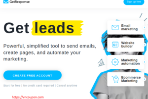 GetResponse – Save 最高37% Email Marketing Service! New Year 2022 Offers