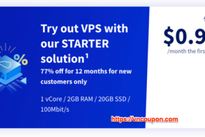 OVHCloud – VPS Deals 最低 $0.97每月 for 首年 – 2GB RAM, 20GB SSD – APAC, EU