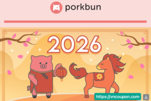 [Lunar New Year 2026] Porkbun: new .com registrations are just $8.88 for 限时