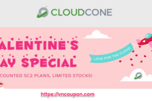 CloudCone Valentine’s Day 特价机 – Cloud VPS 最低 $32.94 每年