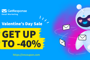 GetResponse Valentine Day Sales – 最高优惠40%
