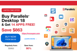 Buy Parallels – Get 14 Mac apps 【免费】 – Save 最高$863