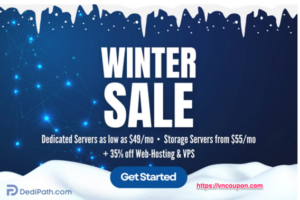 DediPath Winter Sale – 最高优惠35% VPS & 虚拟主机