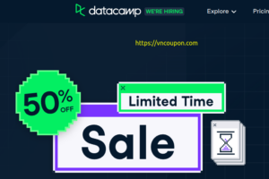 DataCamp – Save 最高50%! Learn R, Python & Data Science Online
