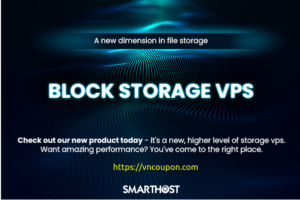 SmartHost – Block Storage VPS Promo 最低 $2.95每月